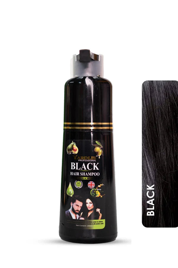 Yardely Hair Color Shampoo – Natural Black Shine In Minutes