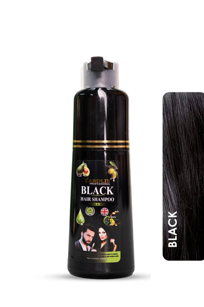 Yardely Hair Color Shampoo – Natural Black Shine In Minutes